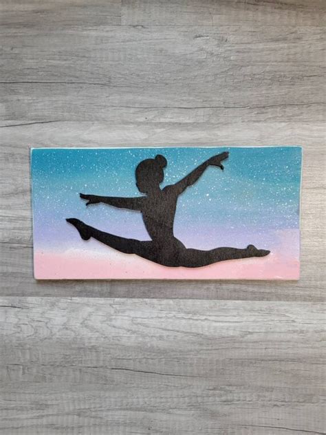 Gymnast Wall Decor Gymnast Gallery Wall Ballet Room Decor Etsy