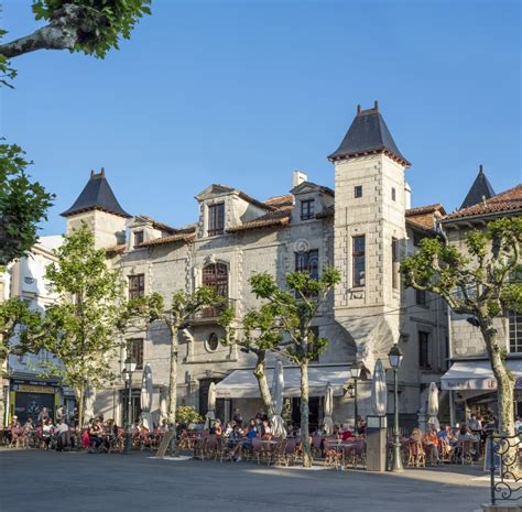 Place Louis Xiv In Saint Jean De Luz Editorial Photography Image Of