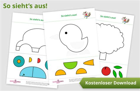 Vorlagen Ausschneiden Kinder Kinder Collage Zum Ausrucken Digitales