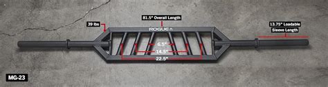 Rogue MG 23 Multi Grip Bar Garage Gym Lab