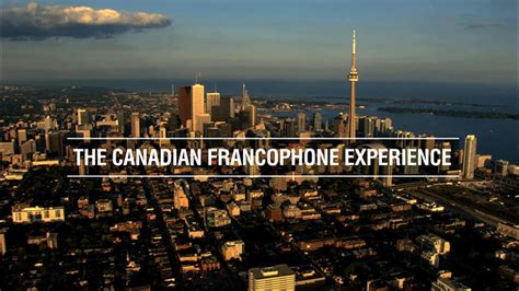 The Canadian Francophone experience