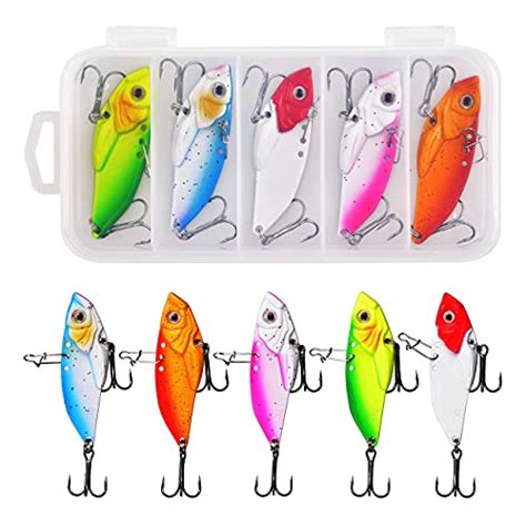 Review Pcs Box Metal Vib Spinner Blade Baits For Bass Fishing