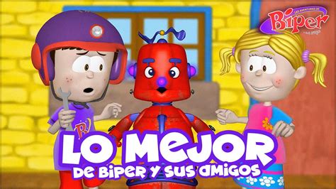 LO MEJOR DE BIPER Y SUS AMIGOS Canciones Infantiles YouTube