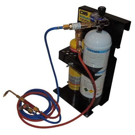 Model O Lead Welding Kit With Large Oxygen Cylinder