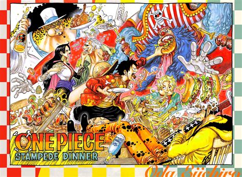 One Piece Full Color Art