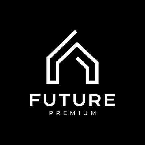 Premium Vector Futuristic House Architect Structure Minimalist Simple