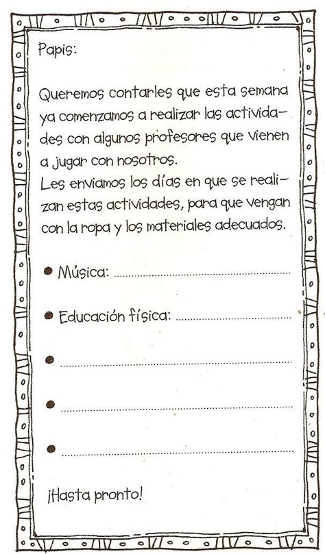 Notitas Para Padres Material De Aprendizaje Cuaderno De