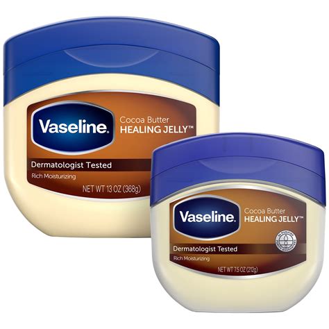 Vaseline Rich Moisturizing Cocoa Butter Healing Jelly Dermatologist