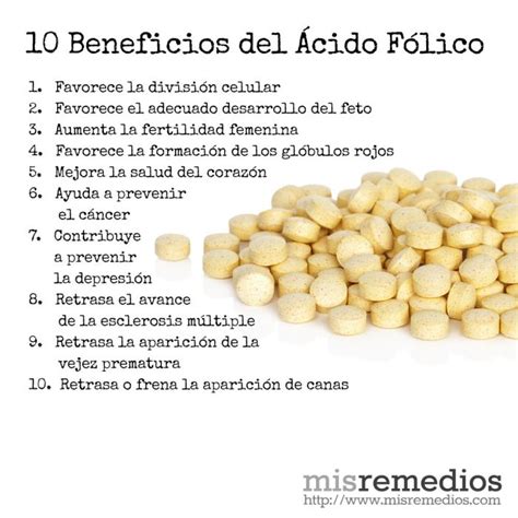 Cido F Lico Beneficios Para La Salud Funciones Y Dosificaci N