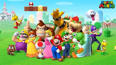 1366x768px | free download | HD wallpaper: Mario, Super Mario Bros ...