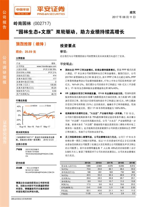 “园林生态文旅”双轮驱动，助力业绩持续高增长