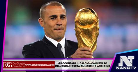 Napoli Raccontami Il Calcio Fabio Cannavaro Inaugura La Mostra Al