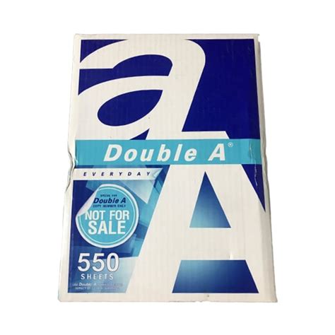 Giấy Double A 550 Tờ A4 định Lượng 70gsm