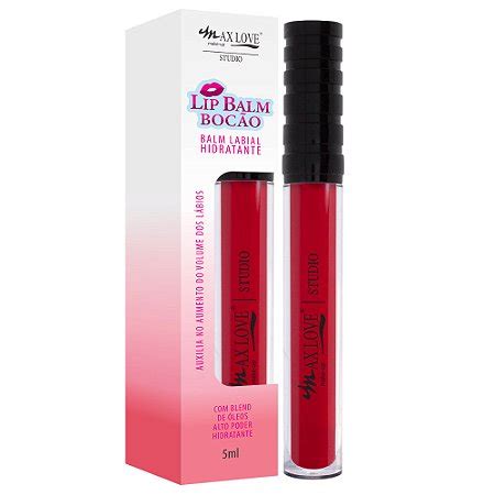 Lip Balm Bocão Cor 401 Max Love Maquiagem Atacado Virtual Make