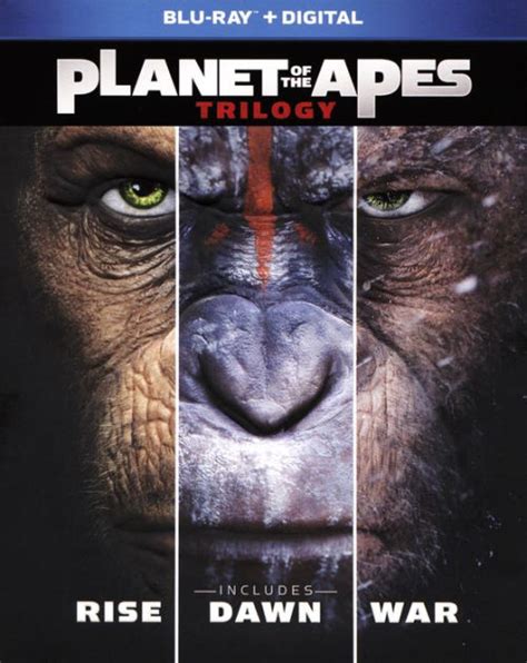 Planet of the Apes Trilogy by Matt Reeves, Rupert Wyatt, James Franco ...