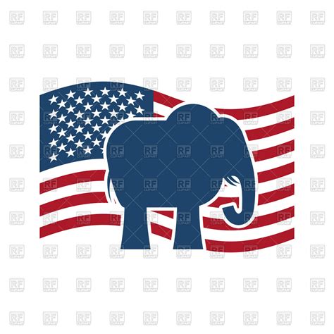 Republican Elephant Vector at Vectorified.com | Collection of ...