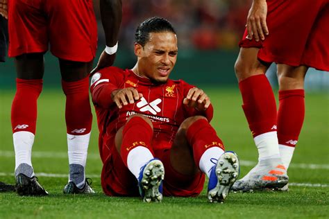 Liverpool's Virgil Van Dijk injury against Tottenham not serious