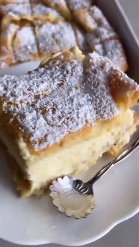 Decadent Custard Layer Cake Einfache Rezepte Video Recipe Video