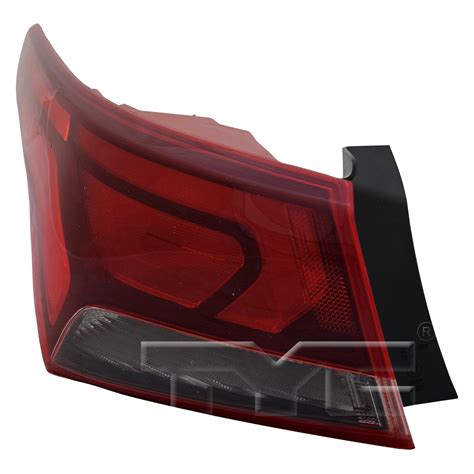 TYC 11 9050 00 Driver Side Outer Replacement Tail Light Standard Line