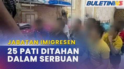 JABATAN IMIGRESEN Kondominium Dihuni Warga Asing Digempur 25 Ditahan