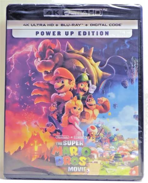 The Super Mario Bros Movie Power Up Edition K Ultrahd Blu Ray Code