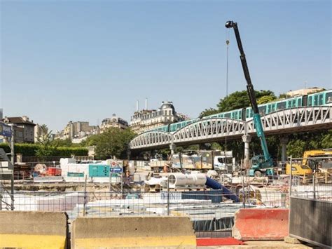 Un ouvrier perd la vie sur le chantier du bassin d Austerlitz à Paris