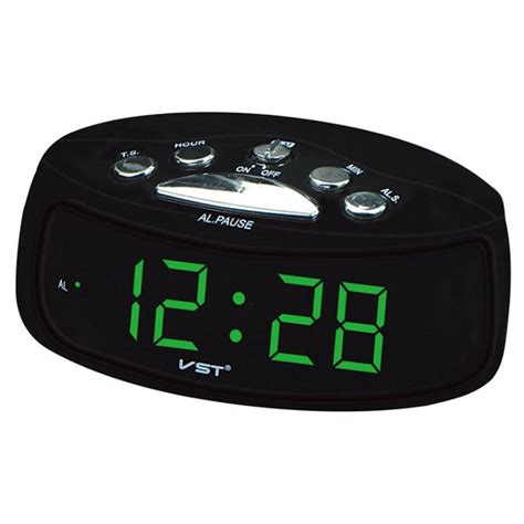 Big Numbers Digital Clock 09 Inches Large Display Clock Eu Plug Ac