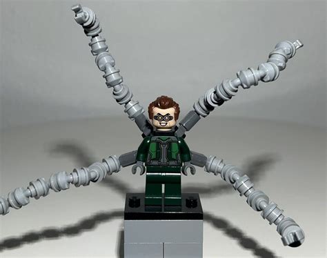 Lego Dr Octopus Doc Ock Minifigure Spider Man Villain Daily