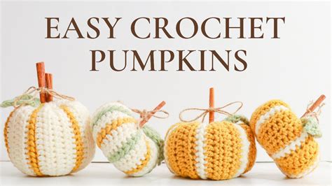 How To Crochet Pumpkins Crochet Tutorial YouTube