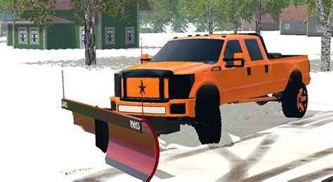 Boss V Plow And Ford F250 Plow FS2017 Farming Simulator 2022 Mod LS