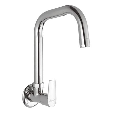 Acetap Brass Sink Cock Ovel Series Chrome Plated With Wall Flange JioMart