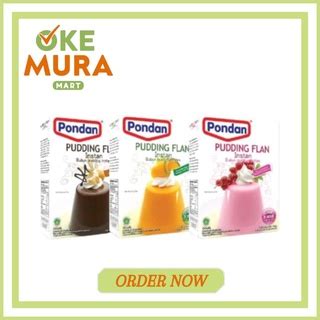 Jual Pondan Pudding Flan Gr Mangga Coklat Strawberry Shopee