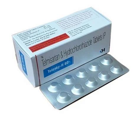 Daxia Healthcare Telmisartan And Hydrochlorothiazide Tablets 10x10 At