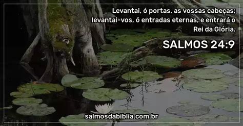 Salmo 24 9 Levantai ó portas as vossas cabeças Salmos da Bíblia