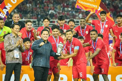 Fakta Timnas Indonesia U Juara Piala Aff U Nomor Bukti