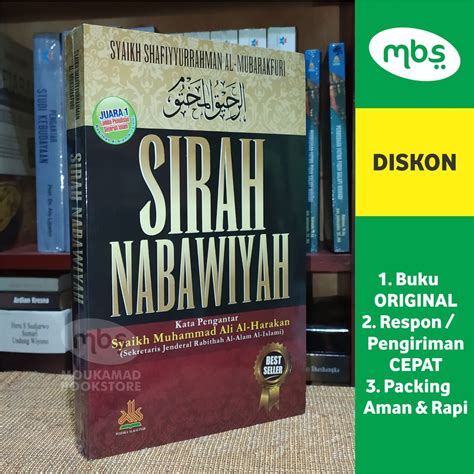 Jual BUKU SIRAH NABAWIYAH Syaikh Shafiyyurrahman Al Mubarakfuri