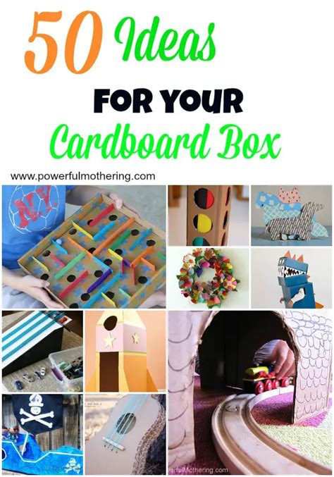 50 Ideas for your Cardboard Box