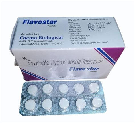 Flavoxate Hydrochloride Tablets Mg At Rs Box In Mumbai Id