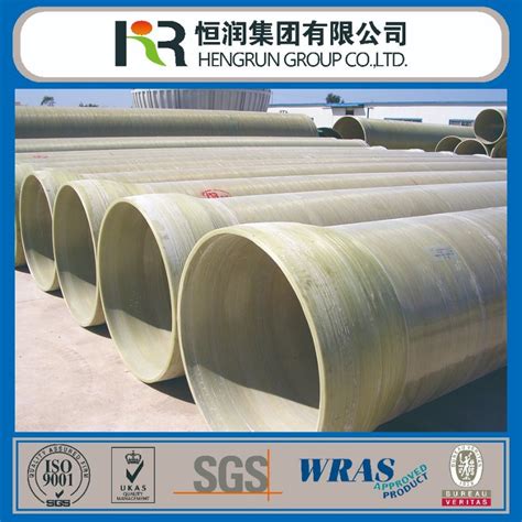 Fiberglass Pipes Epoxy Glass Fibre Reinforced Plastic Filament