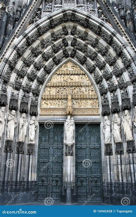 Koeln cathedral stock photo. Image of architecture, door - 16942428