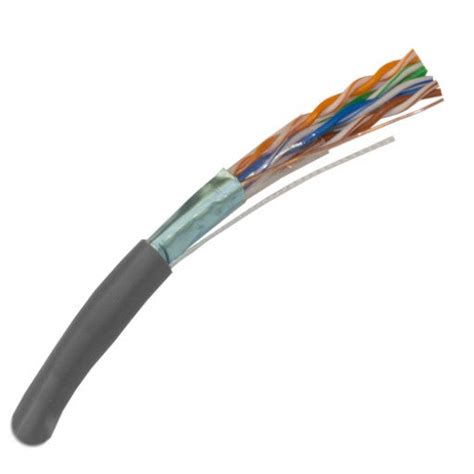 CAT5E Shielded 350Mhz Plenum Rated Bulk Cable 1000ft | J2R Cabling Supplies