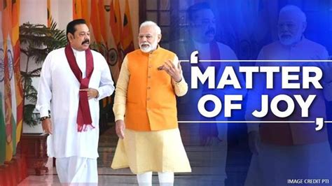 Pm Modi Holds Bilateral Talks With Sri Lankan Counterpart Mahinda