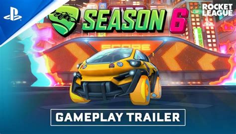 Rocket League Season 6 Gameplay Trailer Racing Game Central