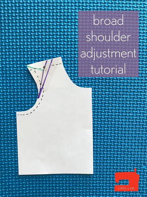 How To Do A Broad Shoulder Adjustment Blog Oliver S