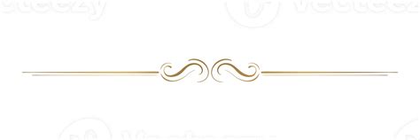 Gold And Luxury Under Line Png