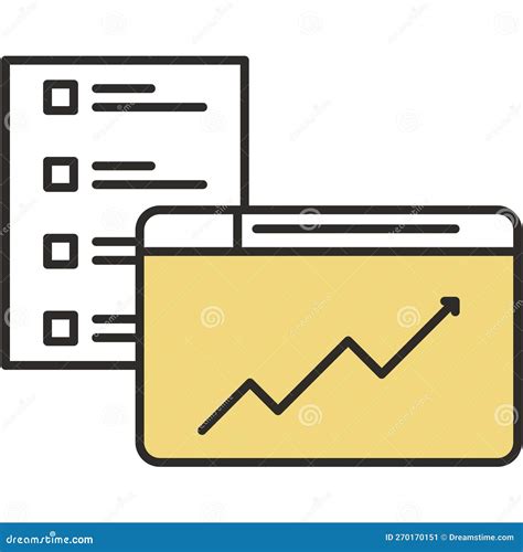Icona Di Prova Con Elenco Di Controllo Vettoriale E Report