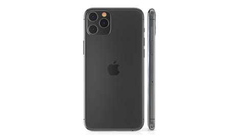 Apple IPhone 11 Pro Space Gray - 3D Model by frezzy