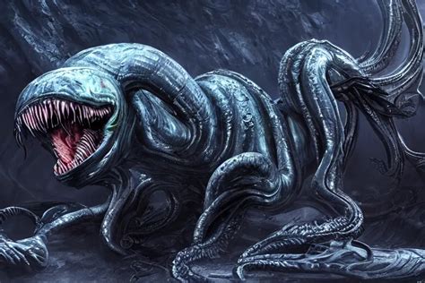 venom cthulhu chimera, megalophobia, photorealistic | Stable Diffusion