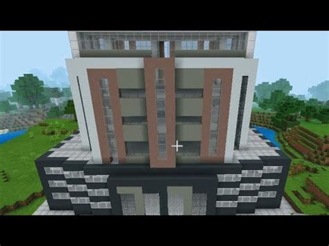 COMO HACER UN EDIFICIO MODERNO EN MINECRAFT PARA EMPEZAR UNA CIUDAD