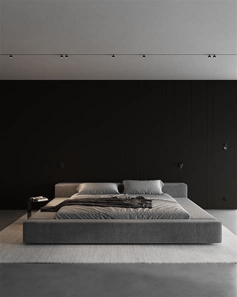 MODERN MINIMALISTIC BEDROOM :: Behance